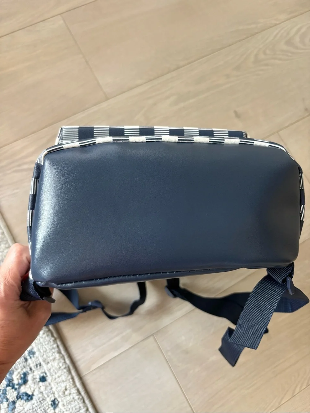 Bioworld Gilmore Girls Navy and White Check Mini Backpack